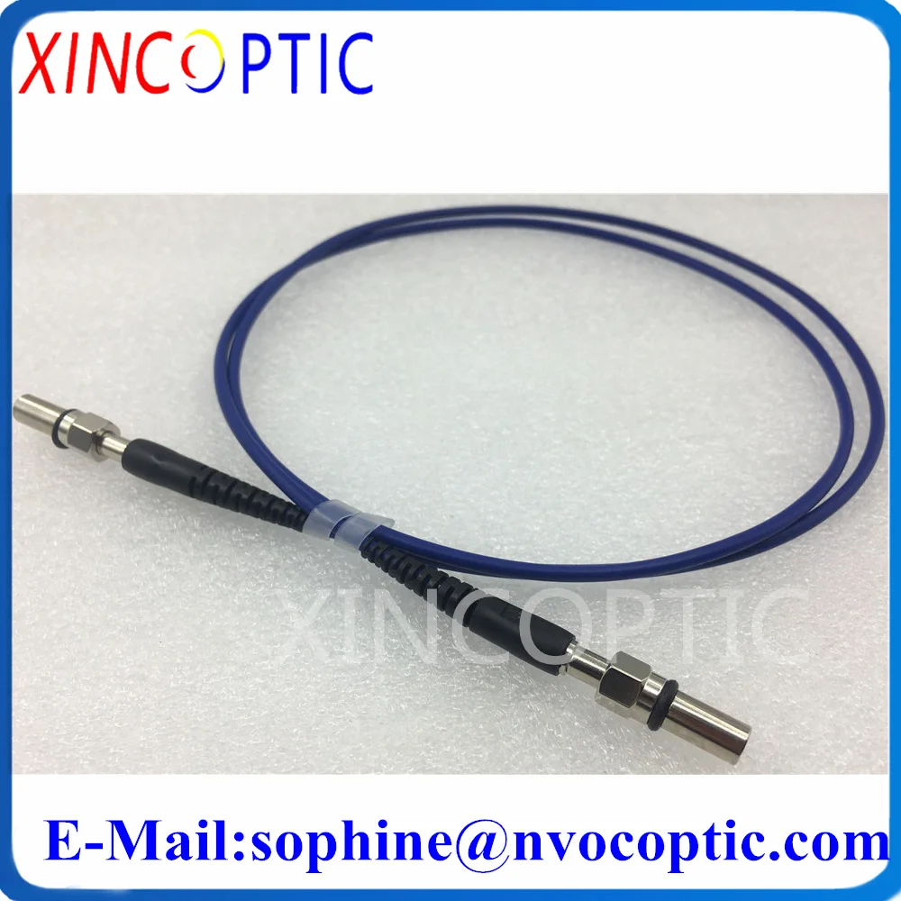 

SUH100 SMA905-SMA 3.0mm 100um US-VIS 200-1100nm 0.22NA 1/2/3/5M Silica Ceramic Ferrule SMA-FC Fiber Optic Patch Cord Cable