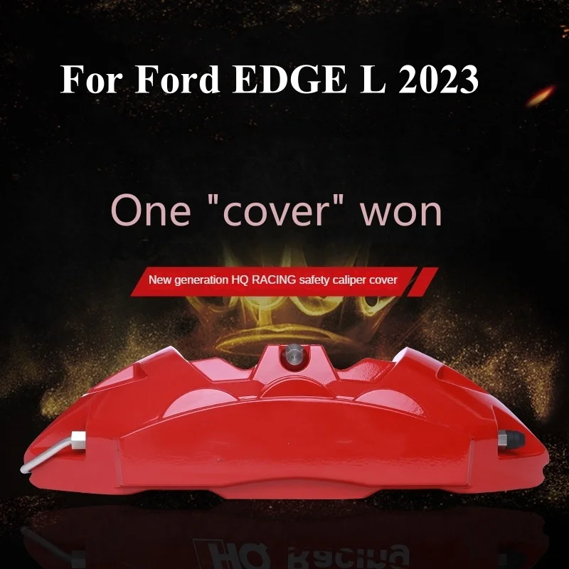 For Ford EDGE L Car Brake Caliper Cover Aluminum Kit Front Rear Wheel Modification Decoration 2023 