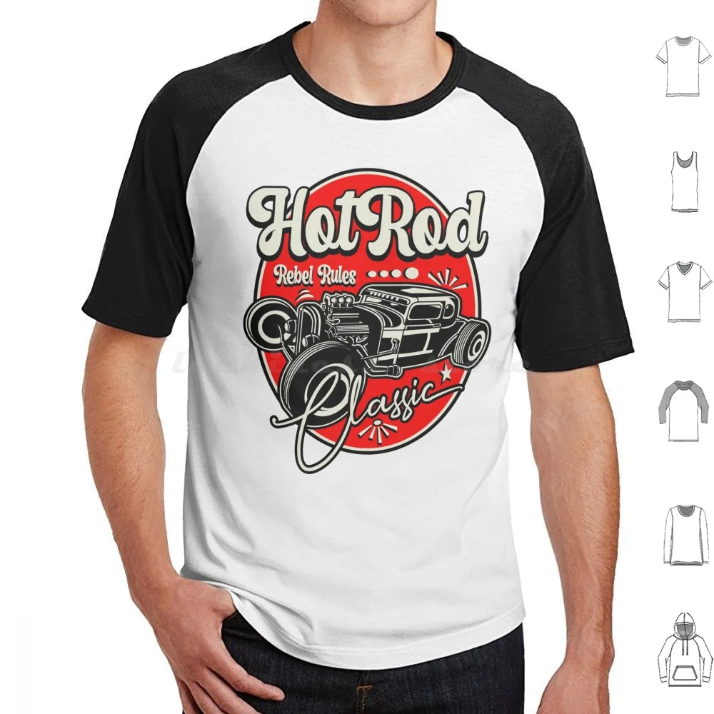 

Party Vintage Hot Rod 50s Retro Car Rock N Roll Hoodie cotton Long Sleeve N Roll And Roll Rocknroll 1950s 50s 60s 70s