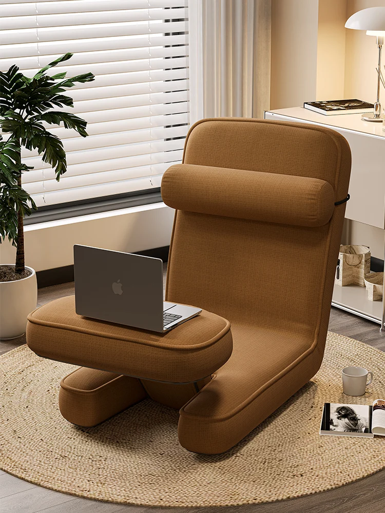 Ergonomic Lazy Sofa Chair for Bedroom Computer Gaming Recliner Backrest Seat Dormitory