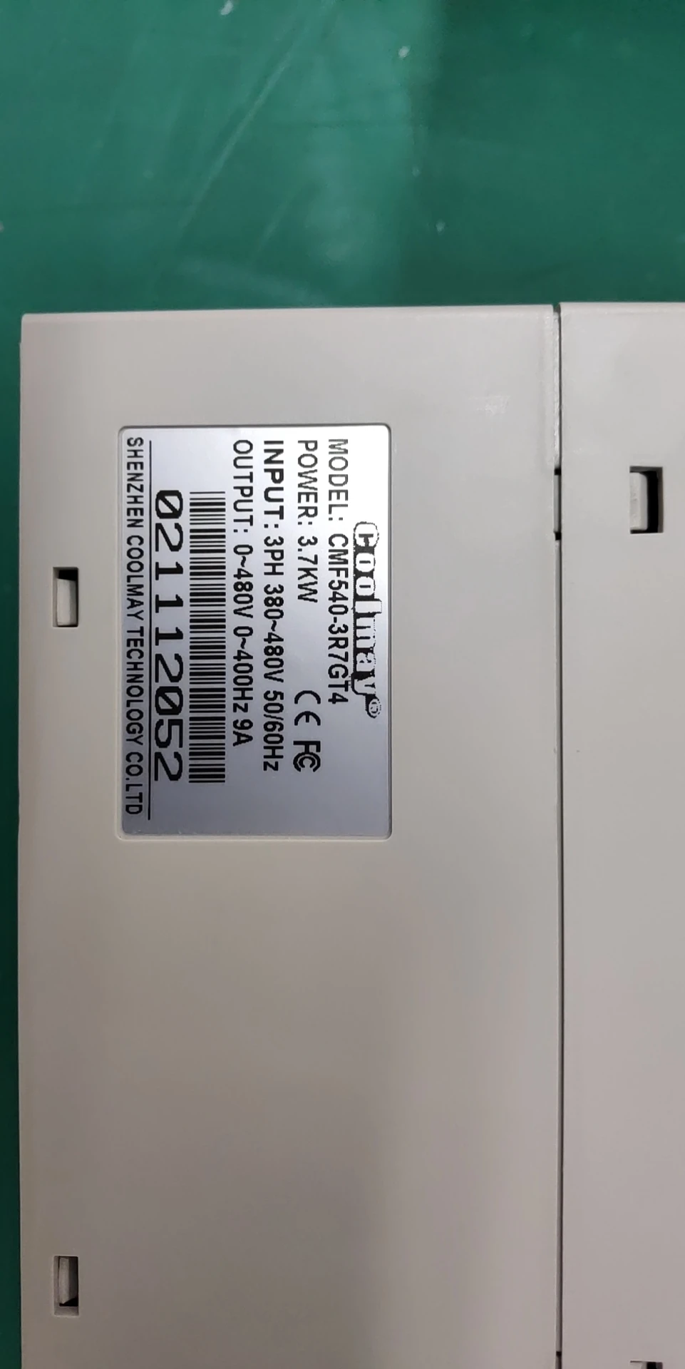 Mini VFD Coolmay S2 220V-240V Entrada monofásica y salida trifásica 0.75kw 1.5KW 2.2KW