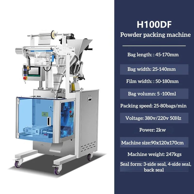 Customized 1kg Powder Sachet Tobacco Snus Filling Machine Multi-Function Packaging For Coffee Sugar Granules Other Ingredients