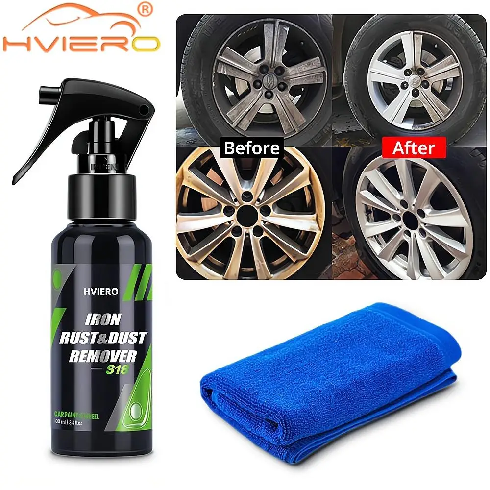 

50ml-300ml Car Detail Treatment Wheels Protection Brake Discs Chemical Cleaning Refurbishment Irons Powder Rust Remover Lasting