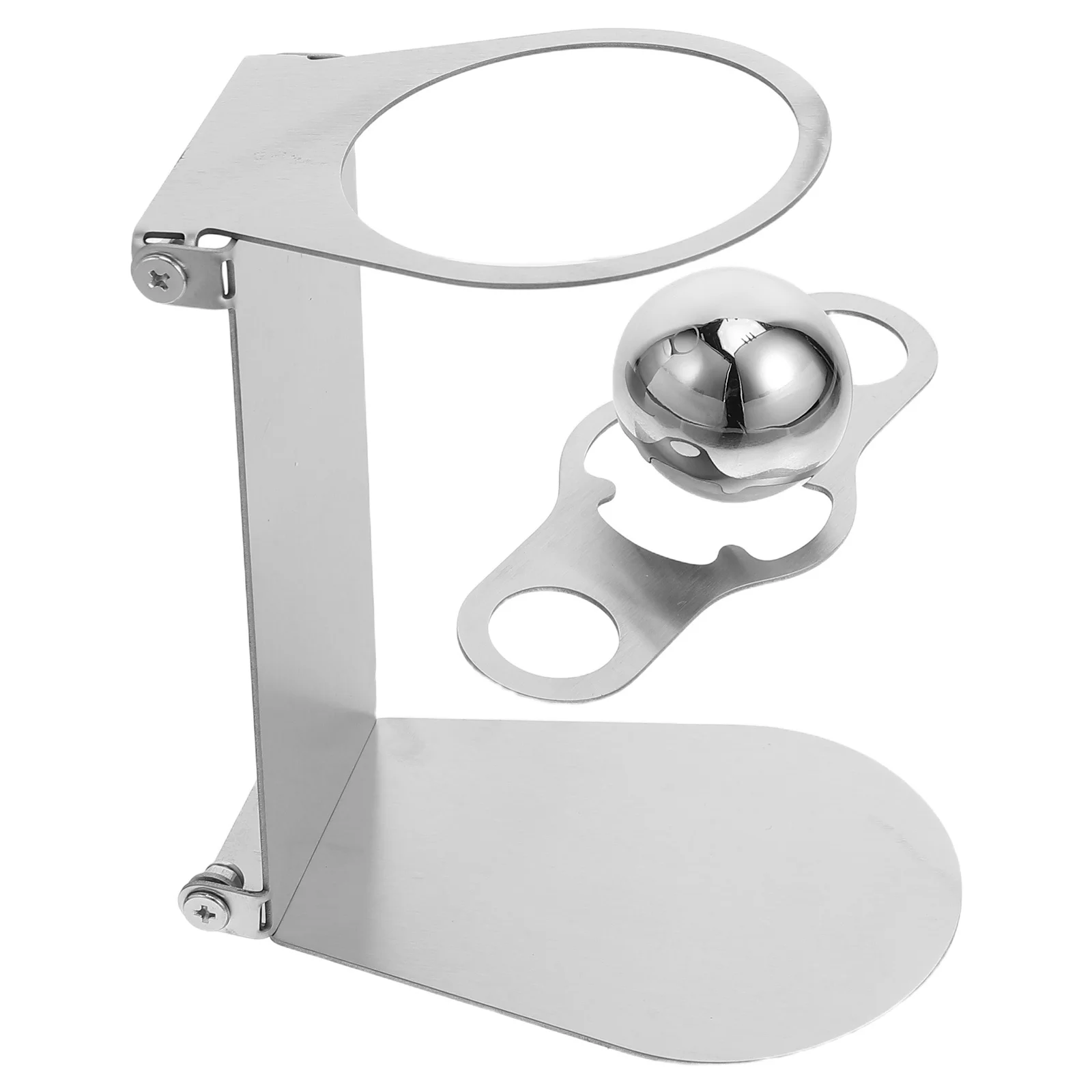 

1set 1Set Foldable Coffee Dripper Stand Stainless Steel Portable Cold Brew Rack For Office Home Camping Filter Holder