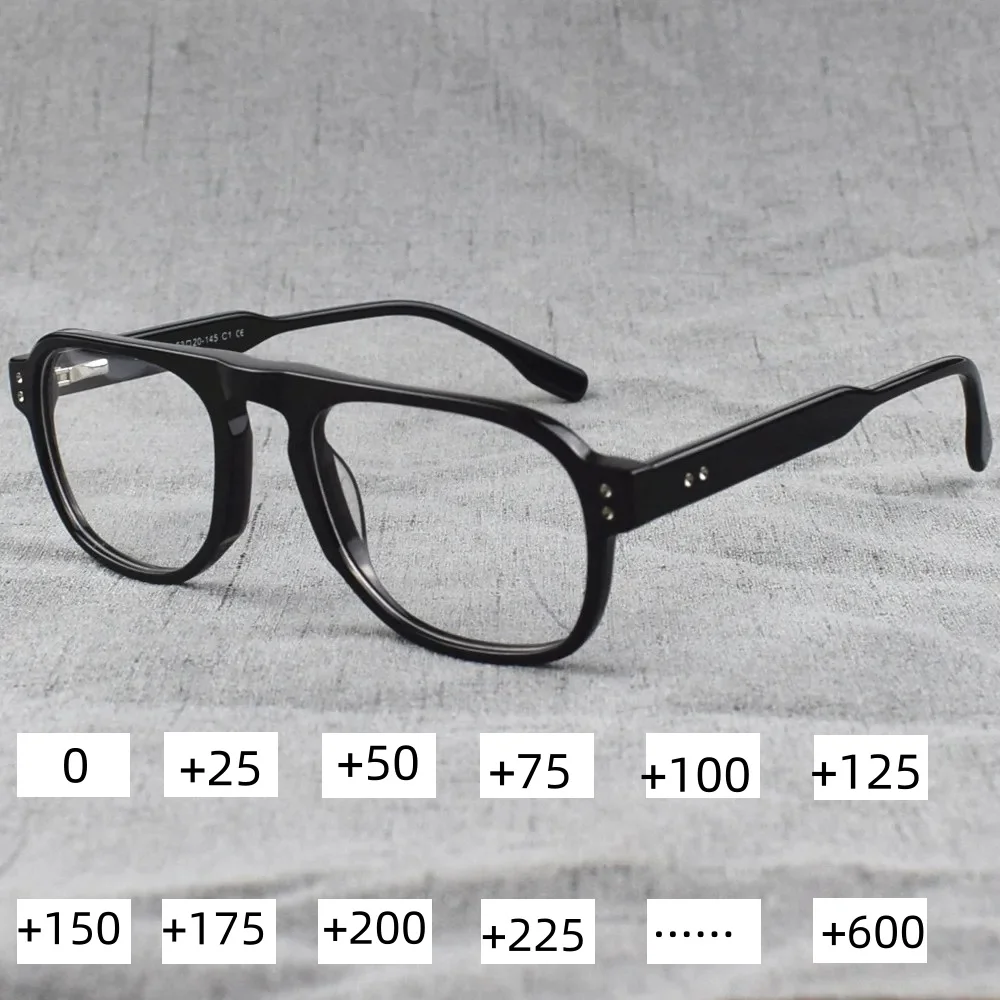 Reading Glasses Comfortable Retro Optical Presbyopia Eyeglasses +25+50+100+150+200+250+300+350