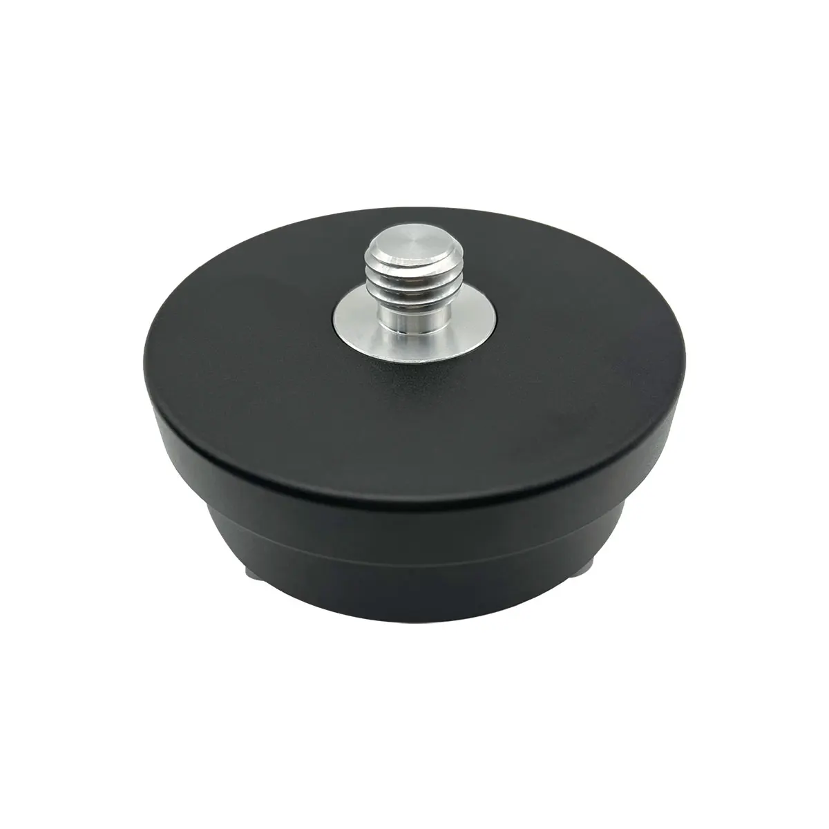 Black Rotating Type Three-Jaw Tribrach Adapter With 5/8