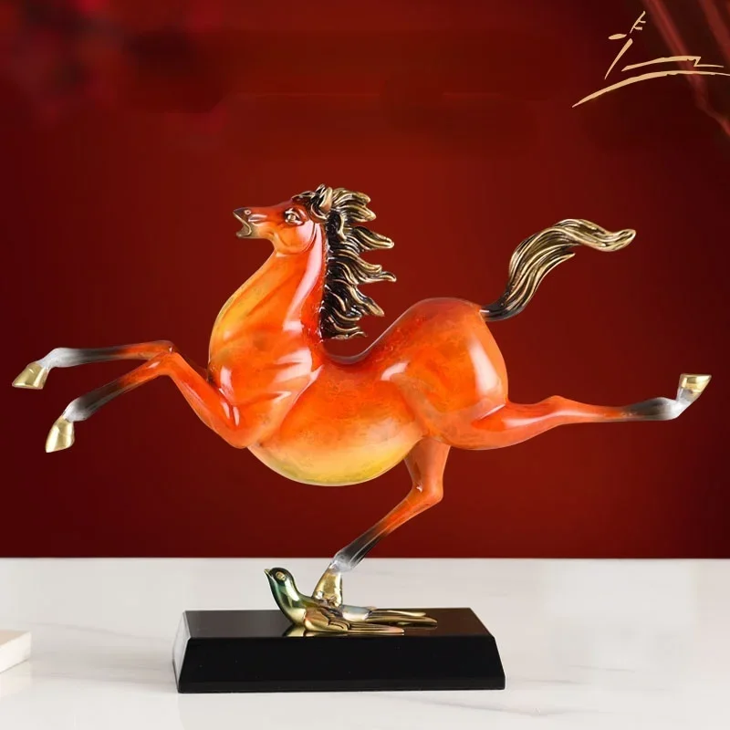 Color Sculpture Crafts Decoration Art Horse