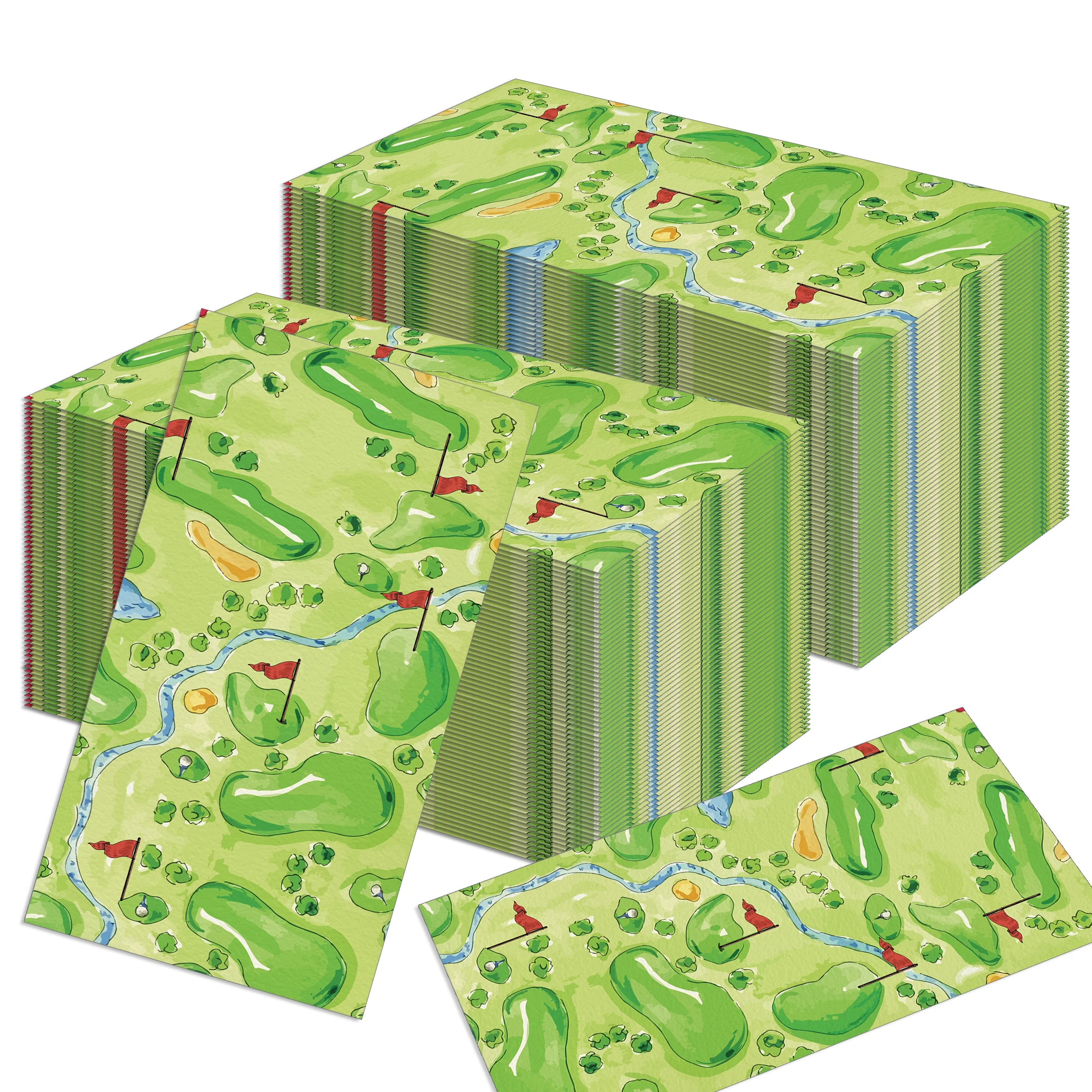 20/40/60 Stück Servietten mit Wild-Map-Motiv, Einweg-Papierservietten für Geburtstagsdekoration, Babyparty-Dekoration, Partyzubehör