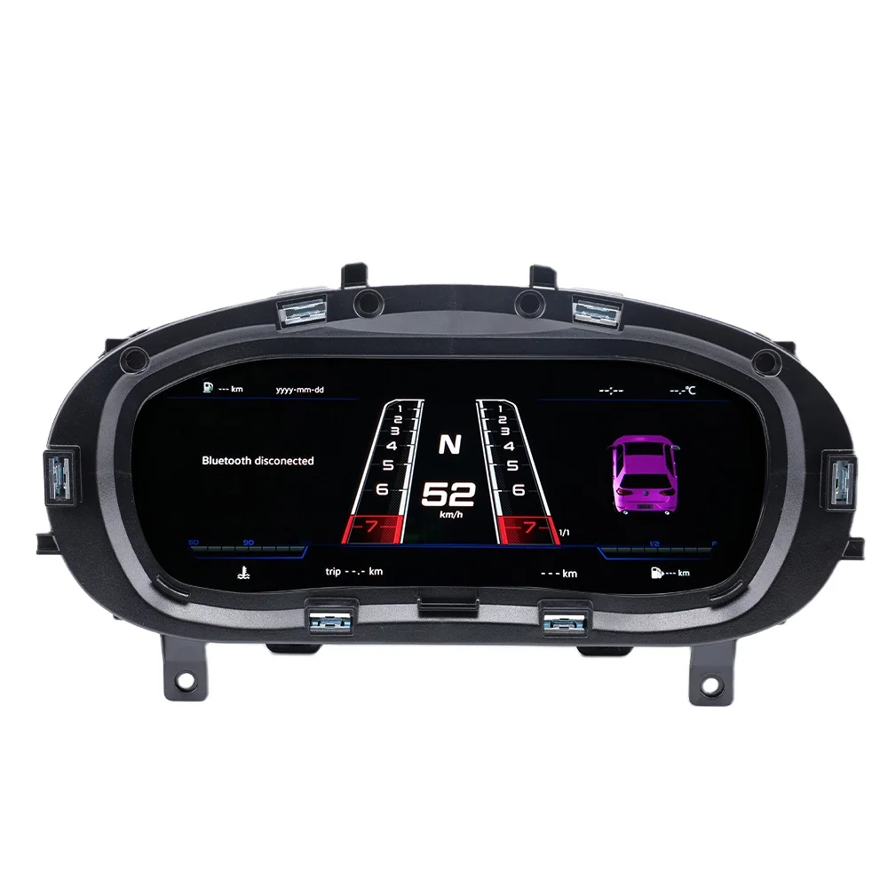 Upgraded version10.3 Inch Virtual Instrument Cluster Cockpit Speedometer LCD Digital Dashboard Panel for VW  Sagitar