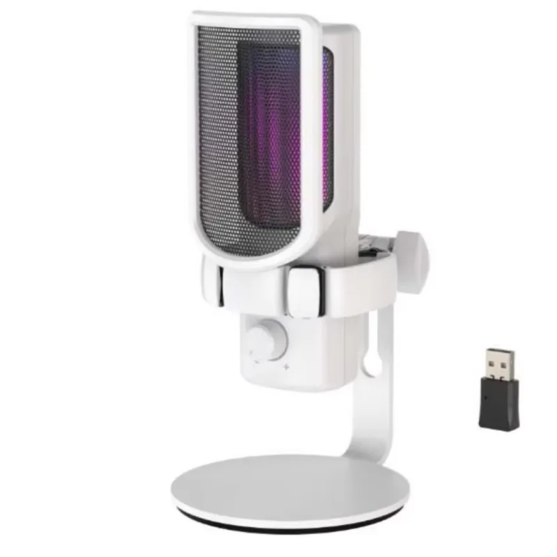 المهنية مصنع OEM سطح المكتب مكثف السلكية هيئة التصنيع العسكري البث يوتيوب USB الكمبيوتر ميكروفون لتسجيل الغناء الألعاب الفيديو #3