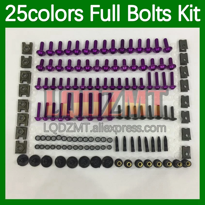 268pcs Body Bolt Full Screws Kit For HONDA CBR500 CBR 500 R 500R CC 500CC CBR500R 11 12 13 14 15 11-15 Fairing Bolts screw Nut