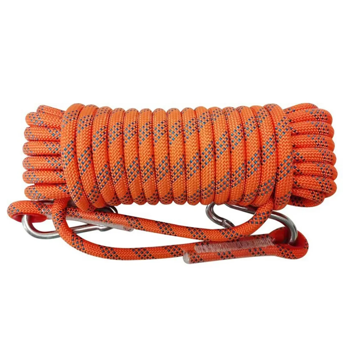 ABPF 30m Climbing Rope 8mm Outdoor Rock Climbing Escape Rope Safety Survival Cord for Tree Climbing Mountaineering Camping