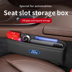 Car Seat Storage Box For Ford Fiesta Focus 2 MK3 Mondeo MK4 Mustang Ranger Kuga Fusion Taurus Explorer F-150 Edge Transit Escape