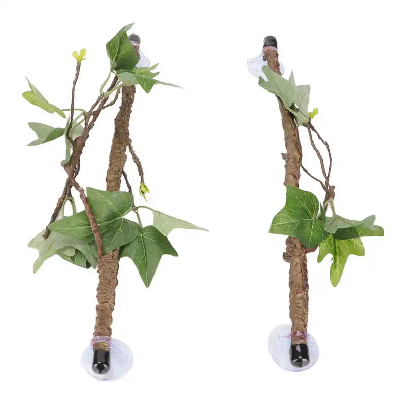 Reptile Vines High Simulation Reptile Corner Branch for Lizard