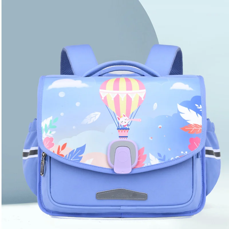 Kids Backpack Cartoon School Bag for Girls Primary Backpacks Grades 1-3 Primary Student Children Waterproof Hasp Schoolbag 2024