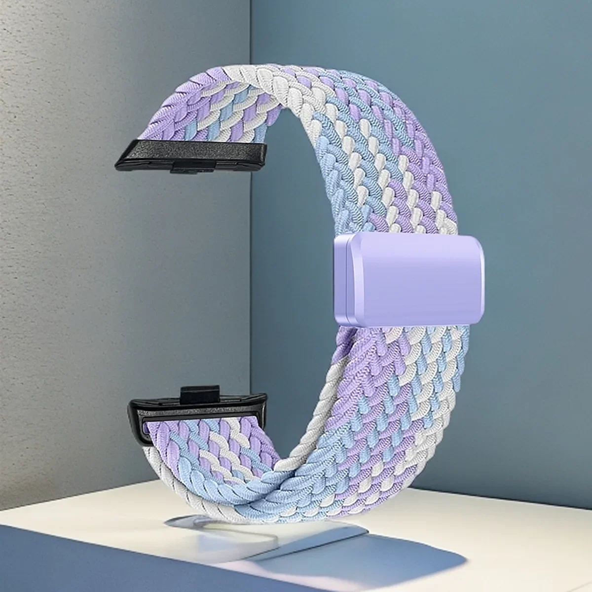 Braided Loop for Xiaomi Smart Watch 9 pro/8pro Strap Magnetic Stretchy Bracelets for Mi Band 9Pro & 8pro/Redmi Watch 4&5 Strap image 4
