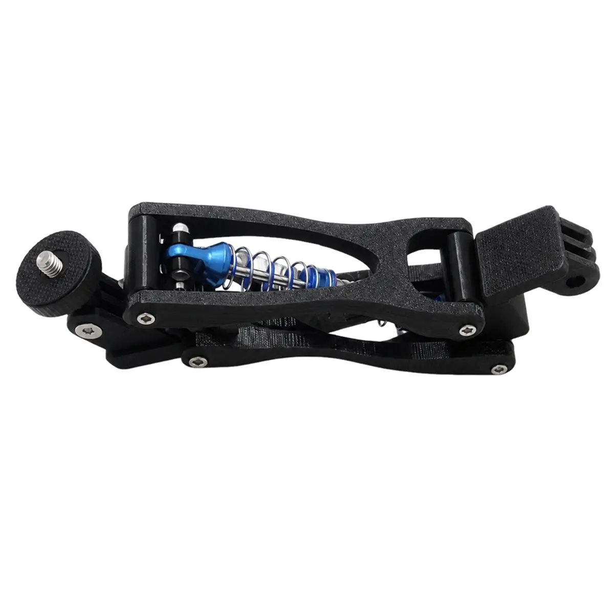 Z- for Action Camera Anti Vibration Mount 360-Degree Rotating Metal Bike Lock for