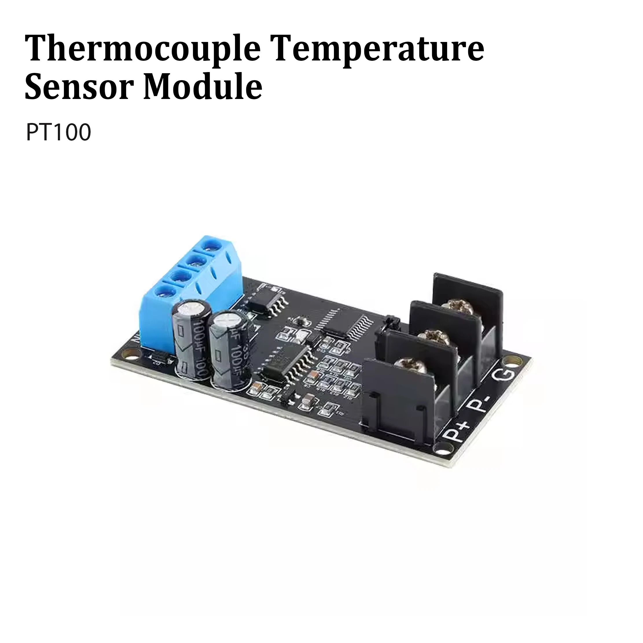 PT100 Platinum Thermal Resistance RTD Temperature Sensor Transmitter RS485 MODUBS RTU Module