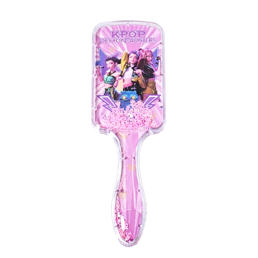 Portable Anime Cartoon Air Cushion Hairbrush 4PCS, Trendy Hair Care Tool as Lovely Gifts for Student Girls and Anime Collectors