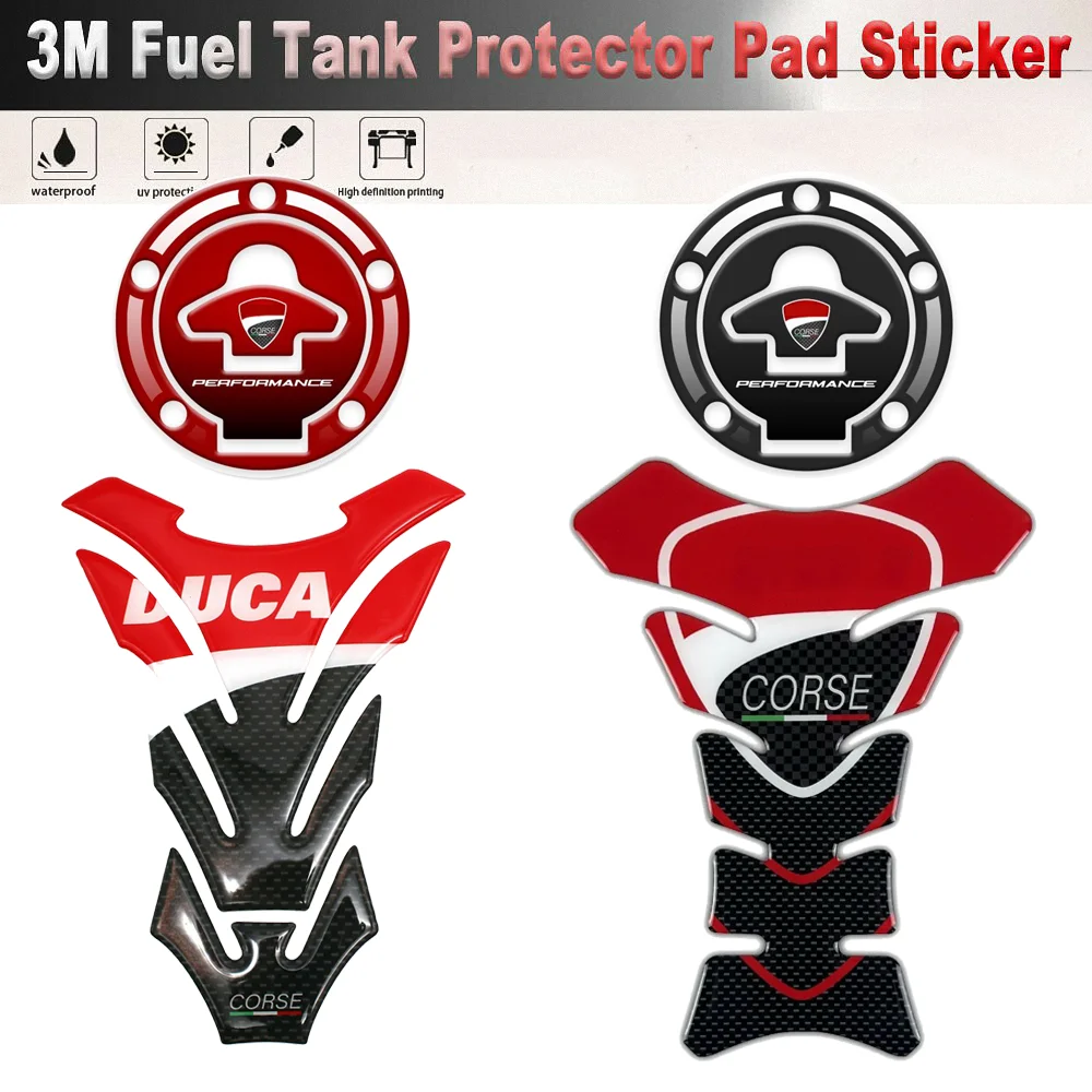 For Ducati Tank Sticker Motorcycle Accessories Performance Monster Supersport Super Sport S 1200 950 939 937 900 821 800 797 620