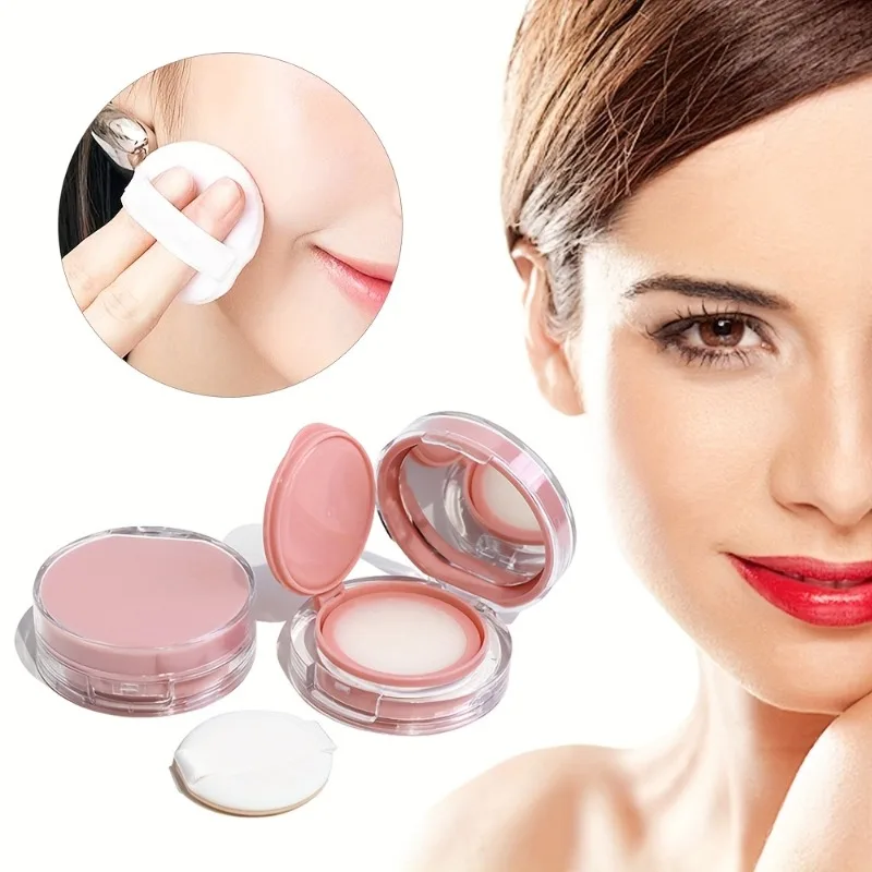 Custodia compatta ricaricabile con cuscino d'aria con specchio e soffio per fondotinta BB Cream Contenitore per trucco portatile a prova di perdite da viaggio ​