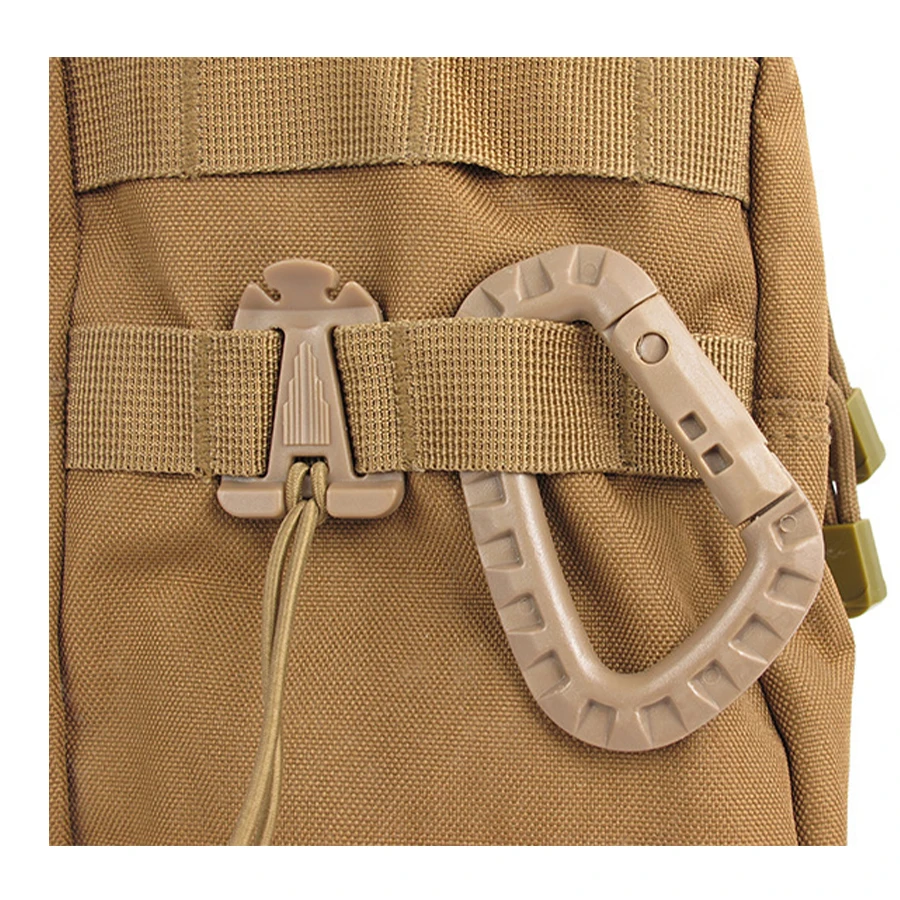 Carabiner D-Shape Ultra Light Mountaineering Bag Keychain Outdoor Tactical Gear Hiking Camping Climbing Accessories image 4