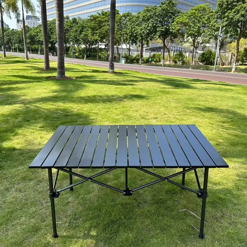 Kleine eetkamer-kampeertafelsets Draagbare flexibele uitrusting Campingtafel Minimalistisch terras Salon De Jardin Campingmeubilair