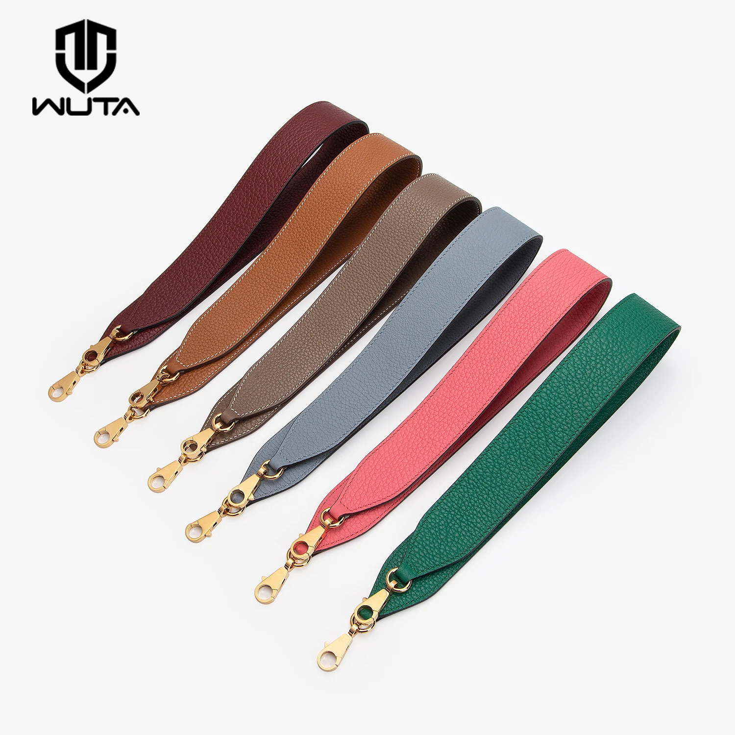 WUTA – sangle de sac de luxe en cuir véritable, pour Hermes Kelly, larges bretelles d'épaule de remplacement, ceintures de sac à main, accessoires de sac