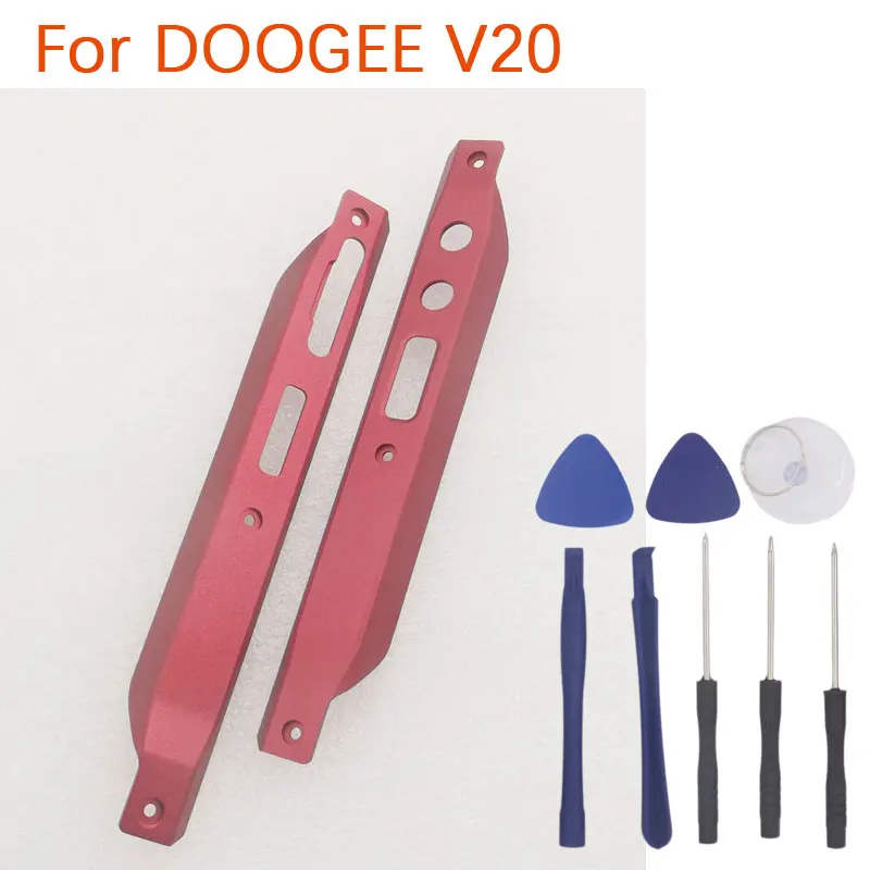 

Новый оригинальный корпус DOOGEE V20, передний корпус, левый и правый, декоративные детали, средний боковой сигнал, аксессуары для средней рамы для DOOGEE V20