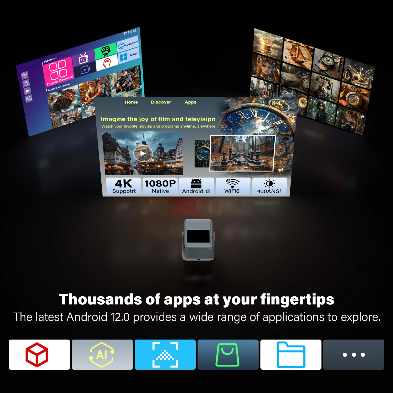 Thumbnail 2 - #6 Latest Overhead Projectors Offers