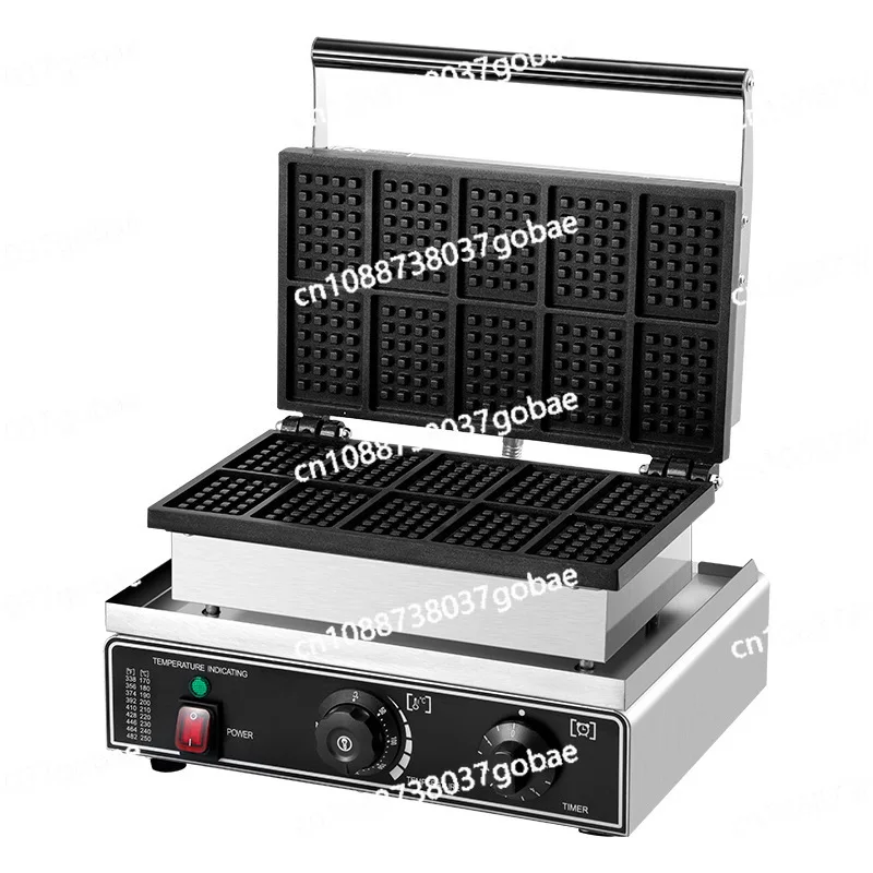 Picture 5: Square Waffle Stove Two-piece Muffin Machine Commercial Waffle Machine