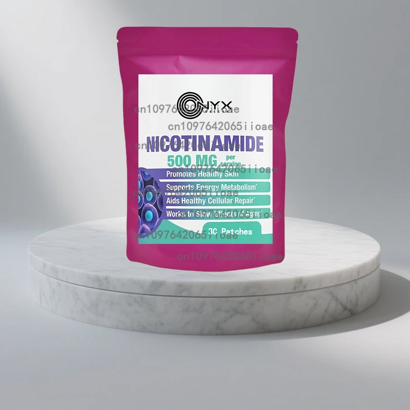 

30 пластырей, никотинамидные пробирные пластыри с реавертролом, поддерживающие клетка кожи, здоровье и энергия