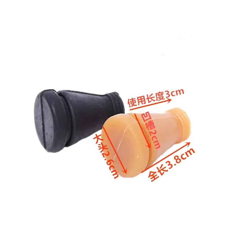 

50PCS Bottom Hair Removal Stick Small Short Rod Nail Tendon Rubber Machine Plucking