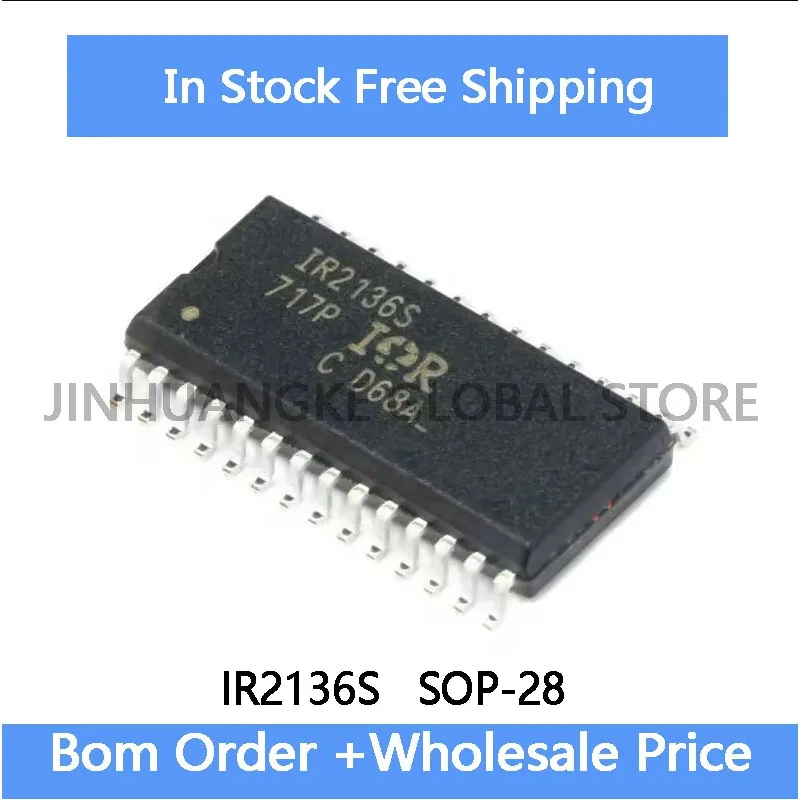 10PCS IR2136S IR2136 SOP-28 power chip in stock for wholesale
