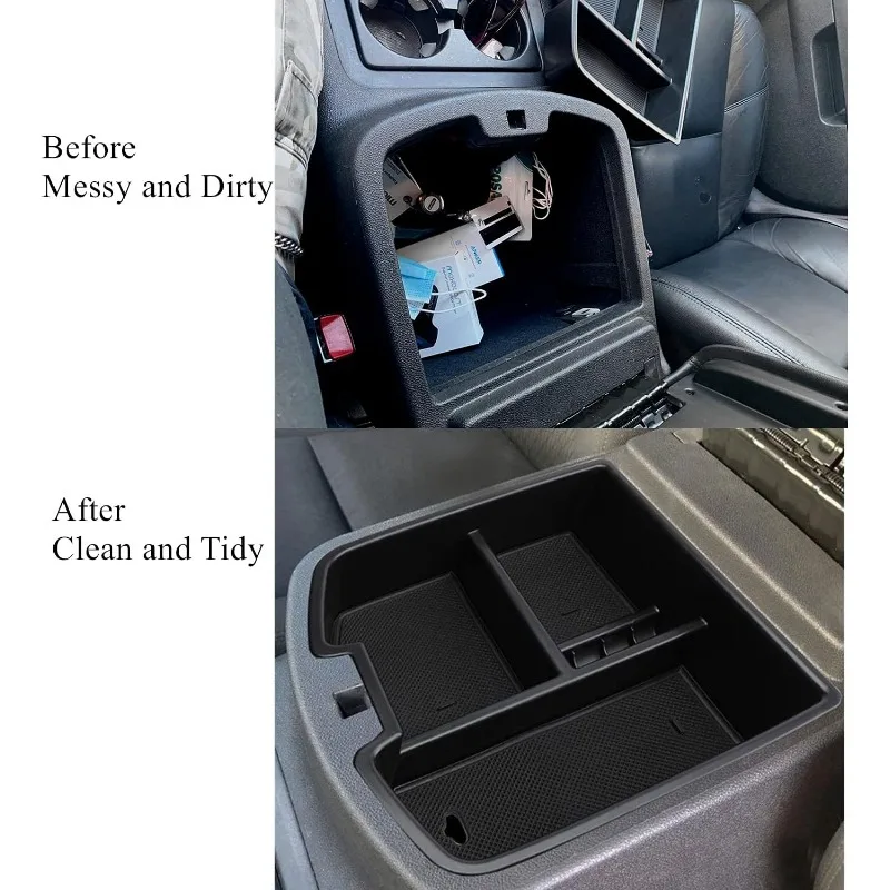 fit for Center Console Organizer Tray 2007-2014 GMC Sierra Chevy Silverado Tahoe Yukon Suburban - GM Vehicles Accessories Replac