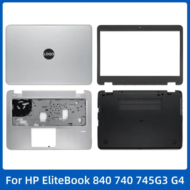 NEW for HP EliteBook 840 740 745 G3 G4 Laptop LCD Back Cover /Frame Bezel/Palmrest/Bottom Case 821161-001 Computer Accessories