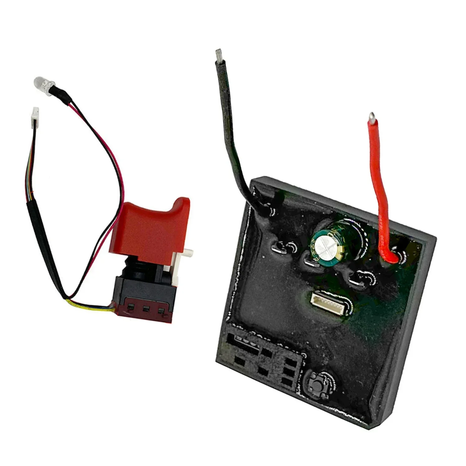 

1/2pcs Brushless Electrical Wrench Drive Controller Board Switch Replacement For Dongcheng 298 Power Tool Accessories
