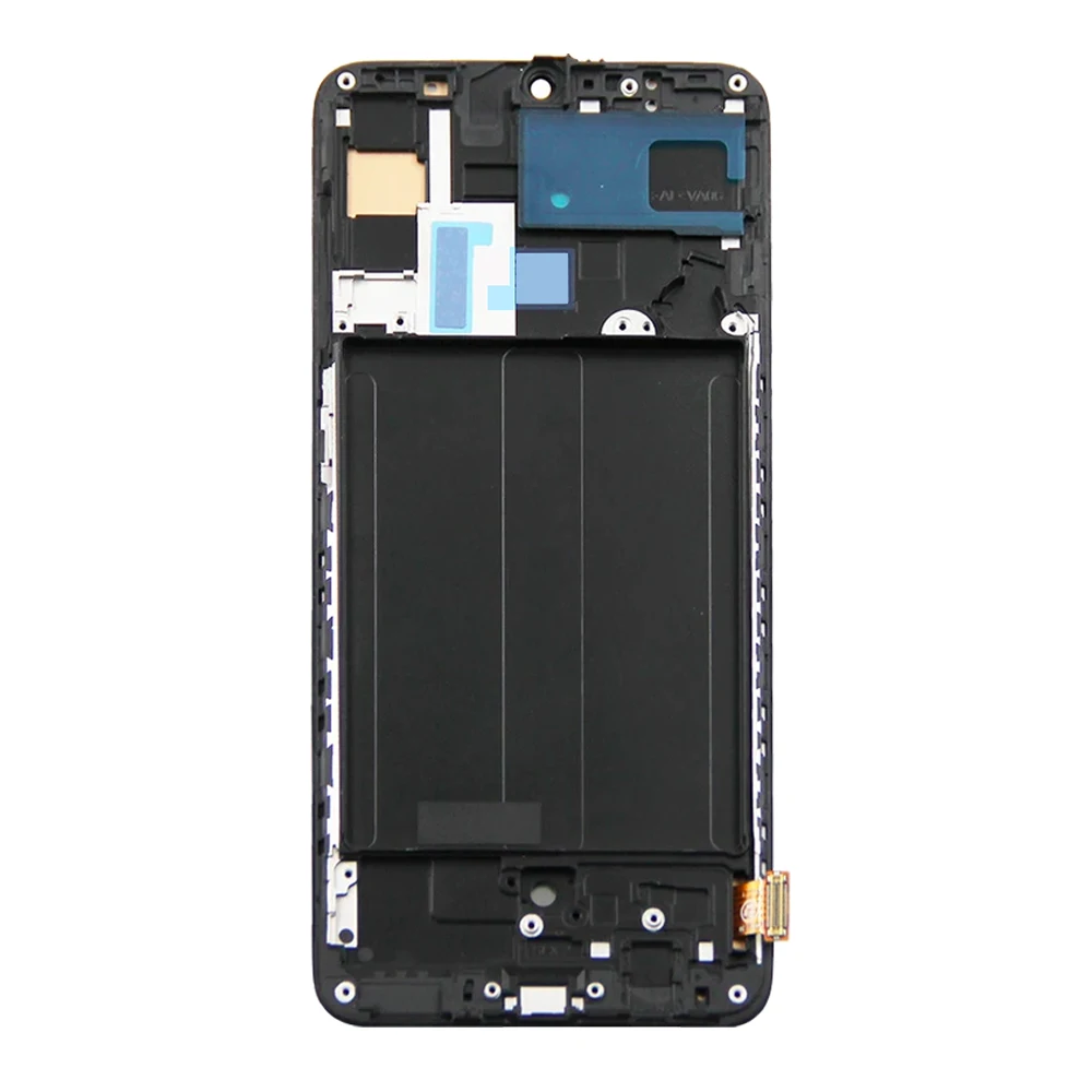 Super Amoled A70 Scherm Voor Samsung Galaxy A70 A705 A705f Lcd-Scherm Touchscreen Digitizer Vervanging Voor Samsung A705 Scherm