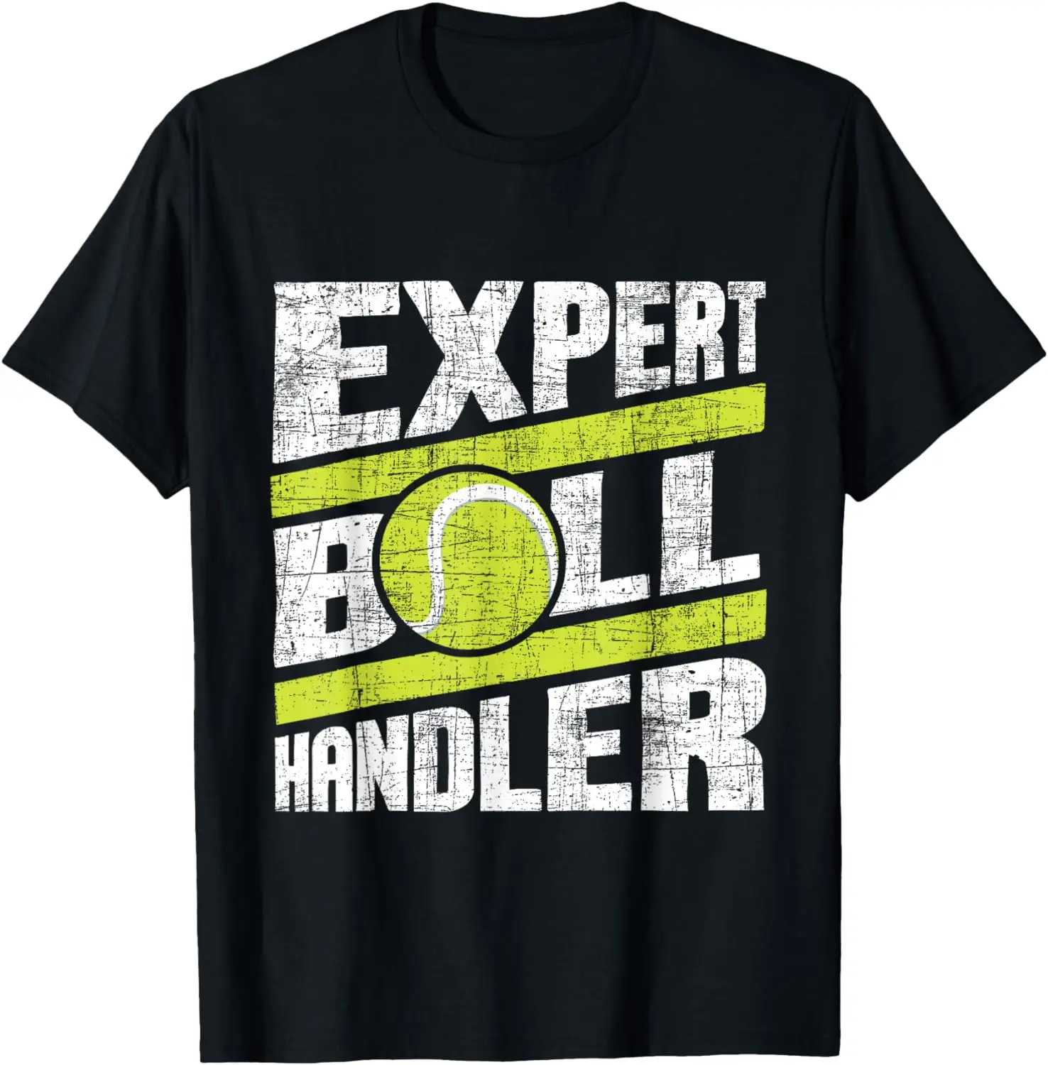 Expert Ball Handler Sports Lover Tennis Player Tournament T-Shirt Graphic Short Sleeve Cotton