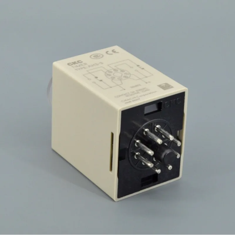 Uniteelec Original CKC AH3-3 AH3-2 Time Relay 24VDC 220V AC