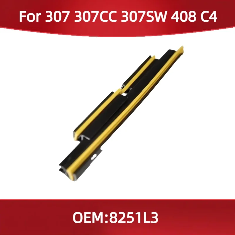 

8251L3 для Peugeot 307 307CC 307 SW 408 Citroen C4 стекло батте окно WeatherRrip финишер мигающая полоса уплотнение