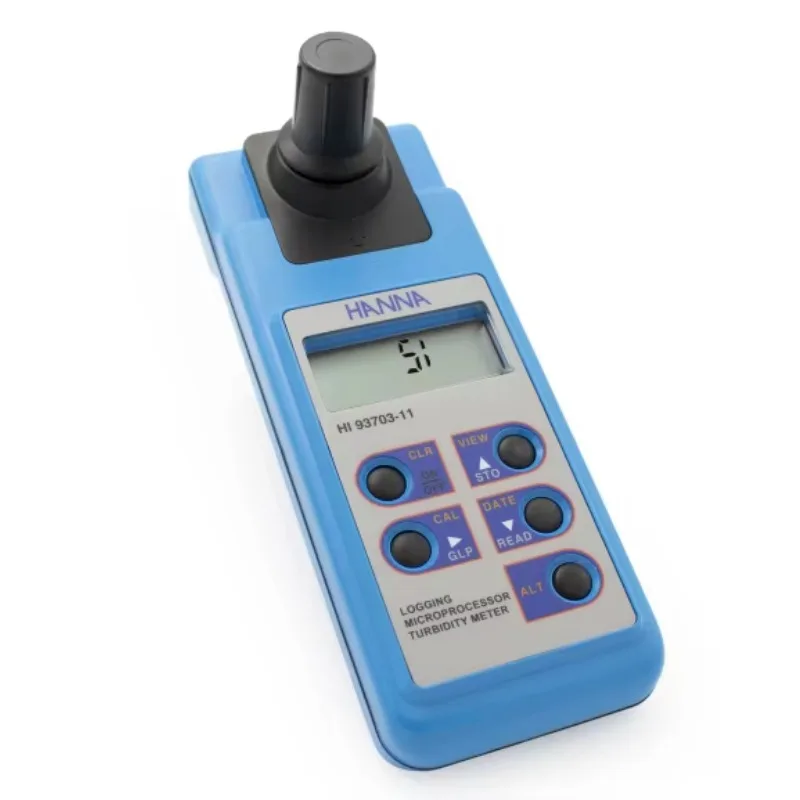 

Hot Sale HANNA New and HI93703-11 Portable ISO Compliant Turbidity Meter with Data Logging and PC Connectivity