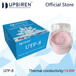 UPSIREN термопрокладка UTP-8 для VGA GPU IC-процессора с быстрым охлаждением, сменная термопрокладка, теплоблокирующая шпатлевка, высокая производительность