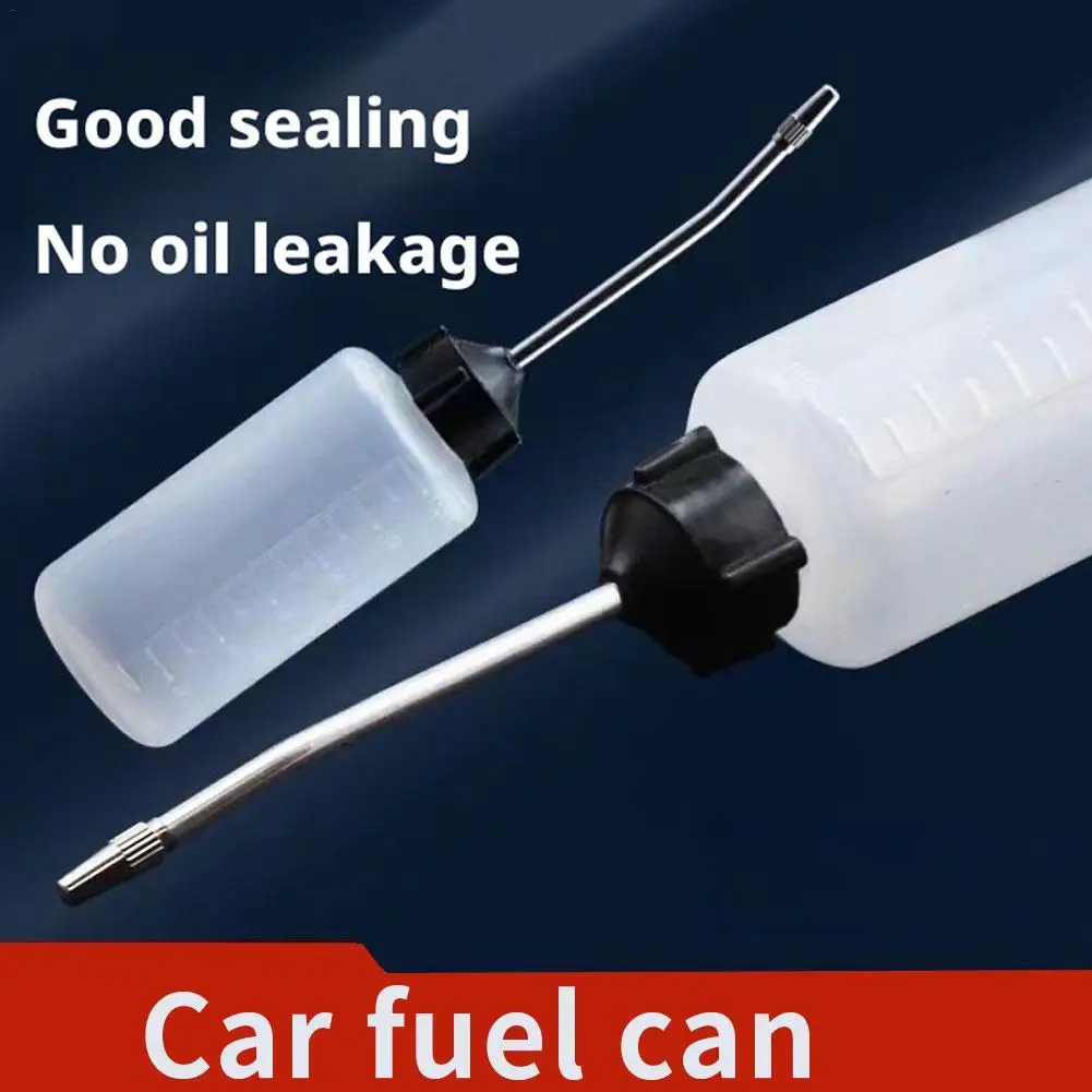 120ML Car Fuel Can Sewing Machine Oil Bottle Plastic Long Nozzle Storage Pot Oiler Portable Leakproof Liquid Bottles