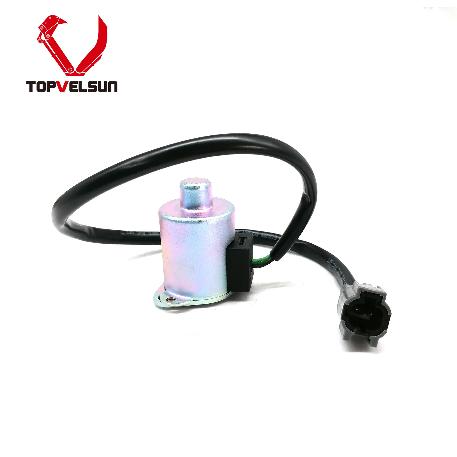 0640202 Solenoid Valve - TOPVELSUN  Excavator Solenoids Compatible with Hitachi EX60-5 EX80-5 EX120-5 EX200-2 EX200-3 EX200-5