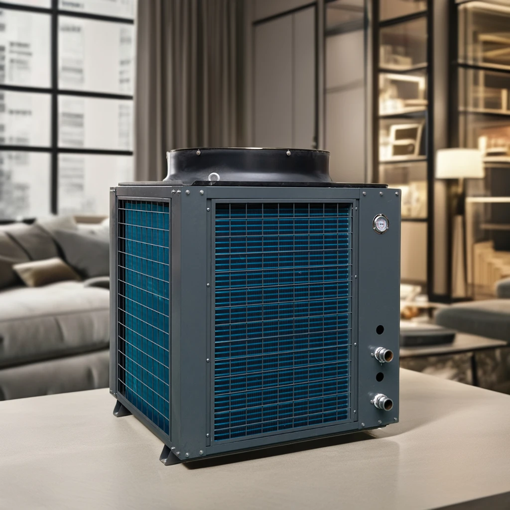 High Efficiency Solar Powered 15-120KW Air to Water Heat Pumps for Commercial Water Heating for Hotels Schools Hospitals