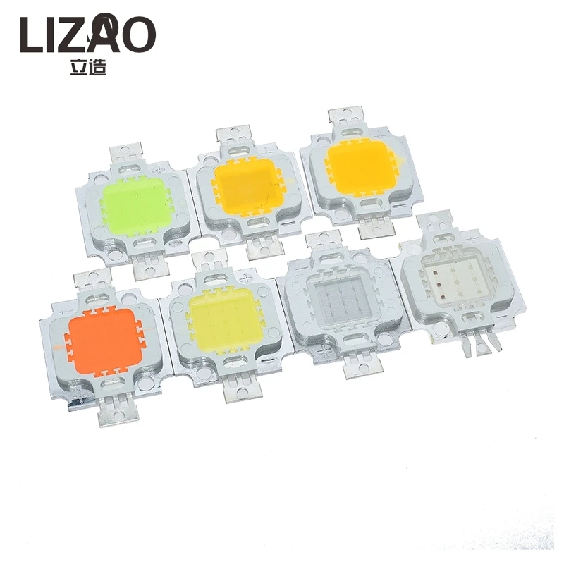 LIZAO 10W 220V AC COB LED Light Source Smart IC Driverless Chip for Floodlight Spotlight DIY LED Lighting