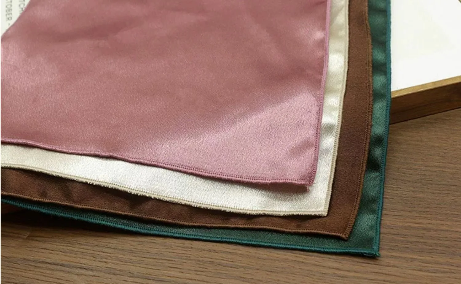 New 23CM Solid White Black Brown Pocket Square Women Casual Pink Handkerchief Groom Wedding Party Shirt Accessories Luxury Hanky
