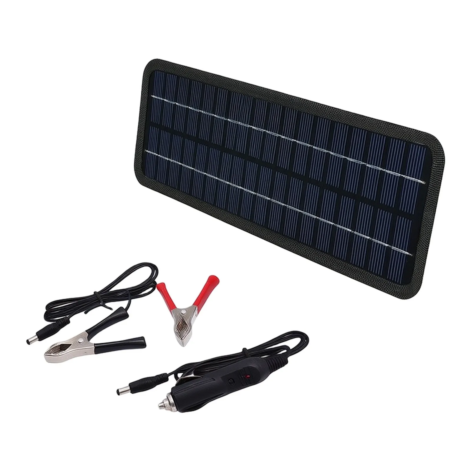 Efficient Battery Charger 12V Solar Charger Built-in Blocking Diode Monocrystalline Silicon 12V Solar Panel Charger
