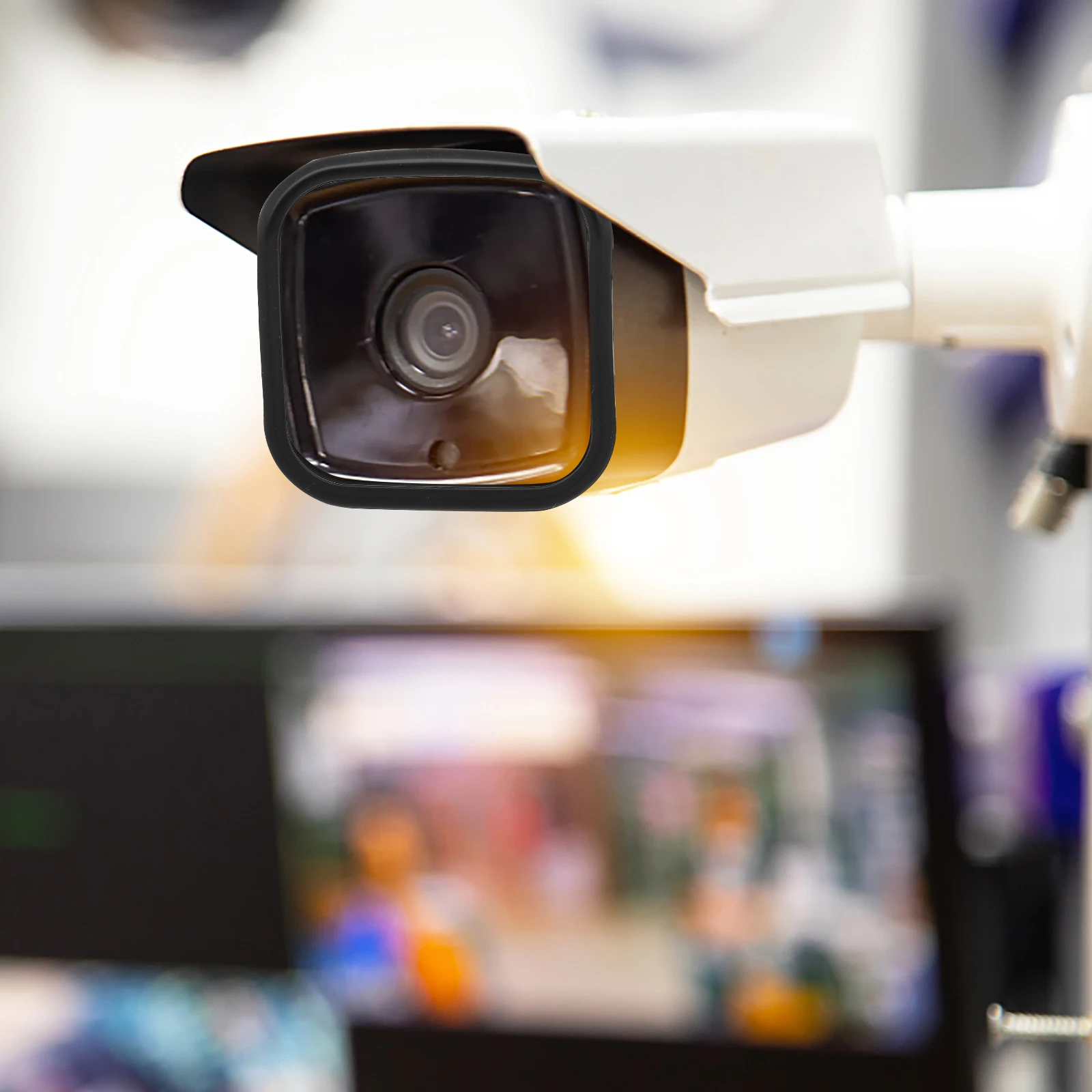 

4pcs Silicone Case for Blink Outdoor 4 Black Waterproof Dustproof Anti Drop Scratch Resistant Security Monitor Accessory Camera